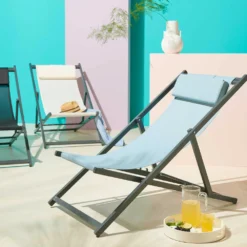 Lot De 2 Transats En Aluminium Bleu 9 Lot De 2 Transats En Aluminium Bleu -Konst Decor Magasin b5cf5b234294a8be