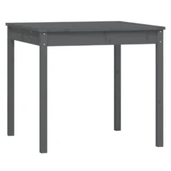 VIDAXL Ensemble De Bistrot De Jardin 3 Pcs Gris Bois De Pin Massif -Konst Decor Magasin bf2aafe40896cf57