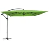 Parasol Déporté Carré 3x3m Aluminium Vert