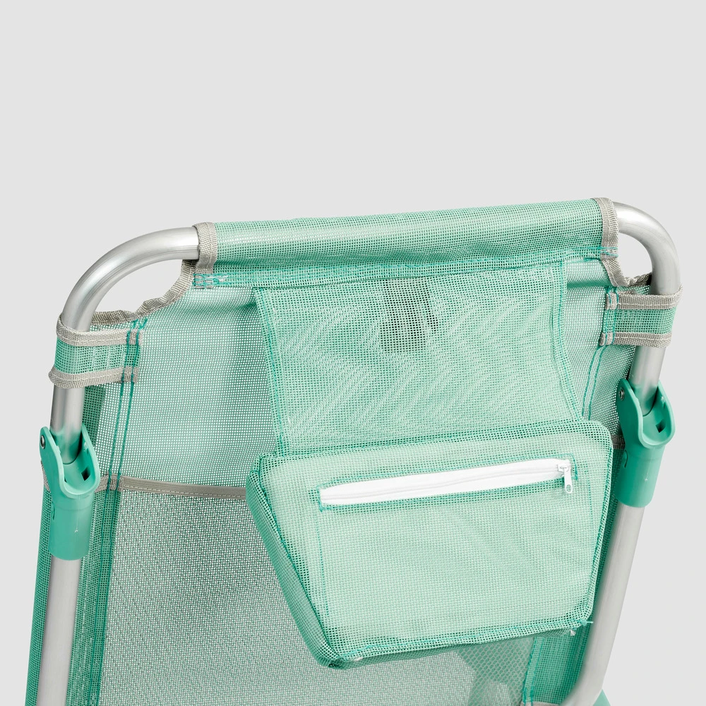 Fauteuil Clic Clac Des Plages Polyester Vert 6 Fauteuil Clic Clac Des Plages Polyester Vert – Image 6