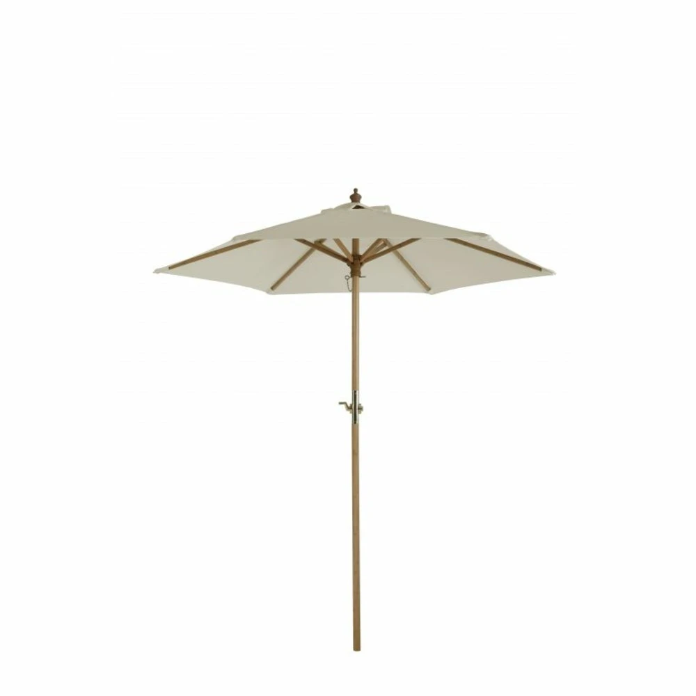 Parasol Droit Reva En Bambou Contreplaqué Et Tissu Beige Clair 1 Parasol Droit Reva En Bambou Contreplaqué Et Tissu Beige Clair