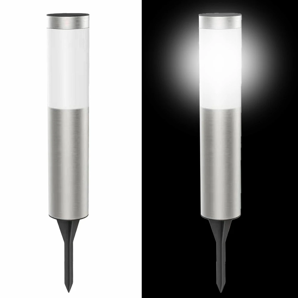 Borne à Planter Acier Gris 39cm 3 Borne à Planter Acier Gris 39cm – Image 3