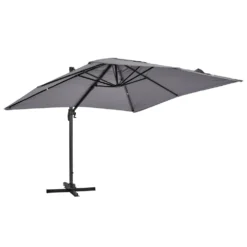 Parasol Déporté 3x3m Et 4 Dalles à Remplir Aluminium Gris 7 Parasol Déporté 3x3m Et 4 Dalles à Remplir Aluminium Gris -Konst Decor Magasin cb42223417a78725