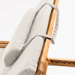 Lot De 2 Bains De Soleil Avec Coussin Et Tablette En Bois écru 11 Lot De 2 Bains De Soleil Avec Coussin Et Tablette En Bois écru -Konst Decor Magasin cd1af35dc44cee14