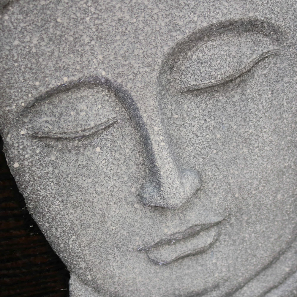 Fontaine Visage De Bouddha En Pierre Reconstituée Avec Led 6 Fontaine Visage De Bouddha En Pierre Reconstituée Avec Led – Image 6