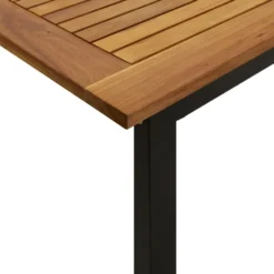 VIDAXL Table De Jardin Et Pieds En Forme De U 180x90x75 Cm Bois Acacia 12 VIDAXL Table De Jardin Et Pieds En Forme De U 180x90x75 Cm Bois Acacia -Konst Decor Magasin cedbdd8e18c7e6c1