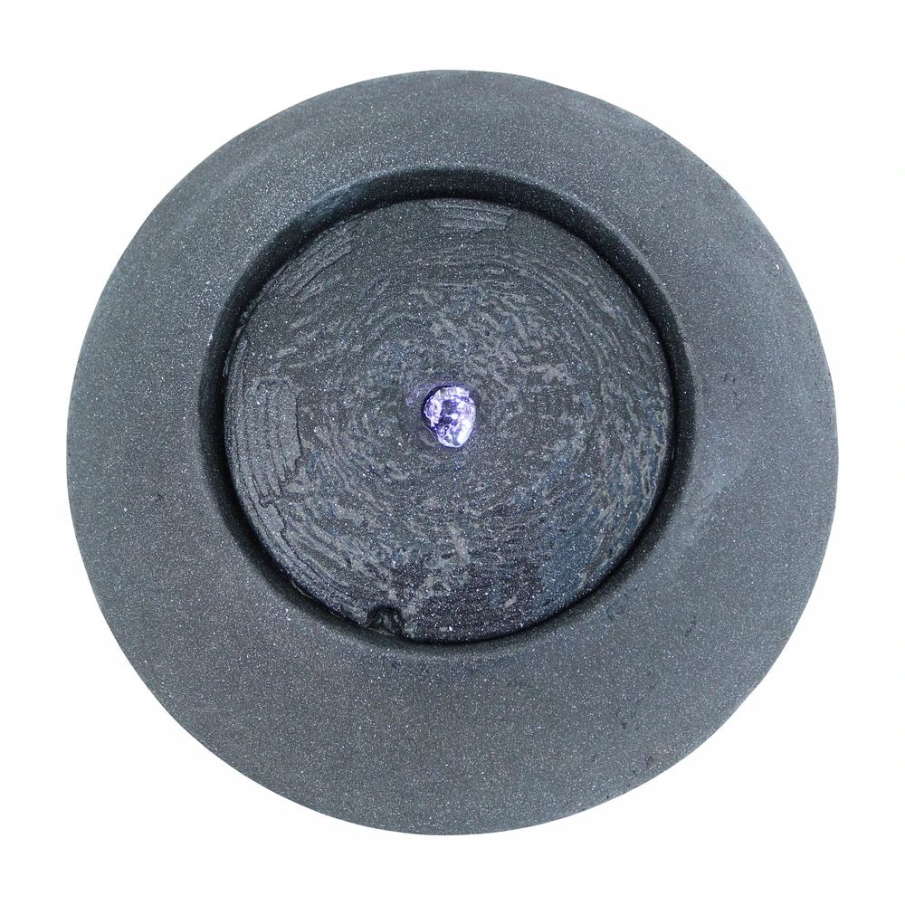 Fontaine De Jardin Ronde En Pierre Reconstituée 2 Fontaine De Jardin Ronde En Pierre Reconstituée – Image 2