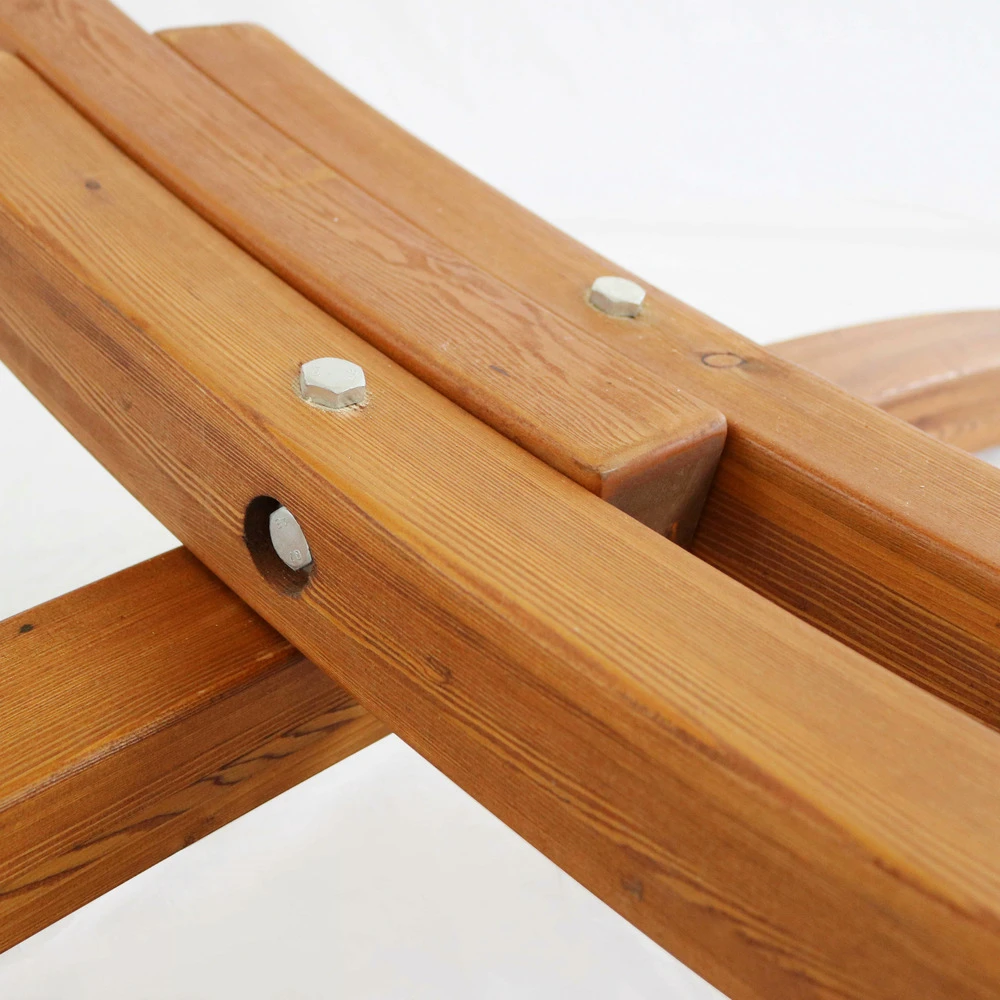 Hamac Sur Pied En Bois Noir 3 Hamac Sur Pied En Bois Noir – Image 3