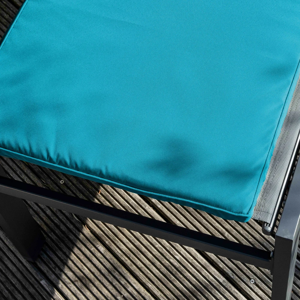 Lot De 2 Coussins Bain De Soleil Polyester Bleu 186x53x5 Cm 4 Lot De 2 Coussins Bain De Soleil Polyester Bleu 186x53x5 Cm – Image 4