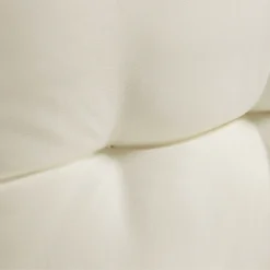 Lot 2 Coussins Palette Dossier Polyester Blanc 60x40x12 Cm -Konst Decor Magasin dcd791acc416893e