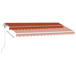 VIDAXL Auvent Automatique Sur Pied 400x300 Cm Orange/marron 10 VIDAXL Auvent Automatique Sur Pied 400x300 Cm Orange/marron -Konst Decor Magasin e7ad45437fae0957
