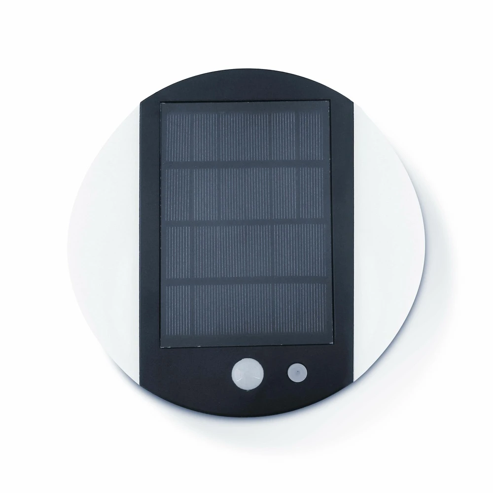 Applique Murale Solaire Led Aluminium Blanc 2 Applique Murale Solaire Led Aluminium Blanc – Image 2