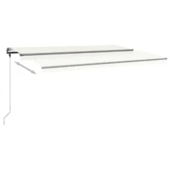 VIDAXL Auvent Manuel Rétractable Avec Led 500x350 Cm Crème 12 VIDAXL Auvent Manuel Rétractable Avec Led 500x350 Cm Crème -Konst Decor Magasin e9a14681cac012aa