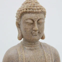 Fontaine Bouddha Assis En Pierre Reconstituée Avec Led -Konst Decor Magasin fcb2776f8158effd