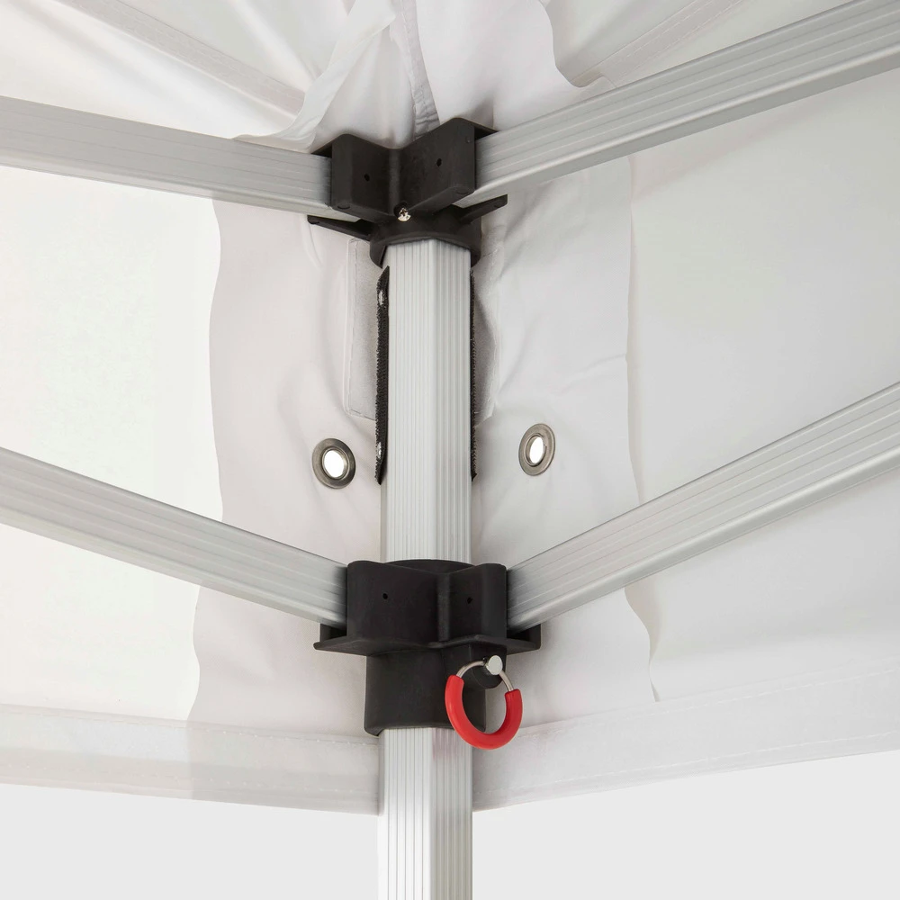 Tente Pliante 3x6m Et 6 Poids De Lestage Blanc 4 Tente Pliante 3x6m Et 6 Poids De Lestage Blanc – Image 4